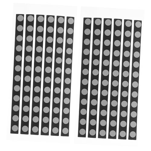 2 Blätter Hochsichtbare Präzisions Scanner Markierungspunkte Reflektierende Tracking Dots für Präzise Optische für Scanning Industrielle Anwendungen von VILLFUL