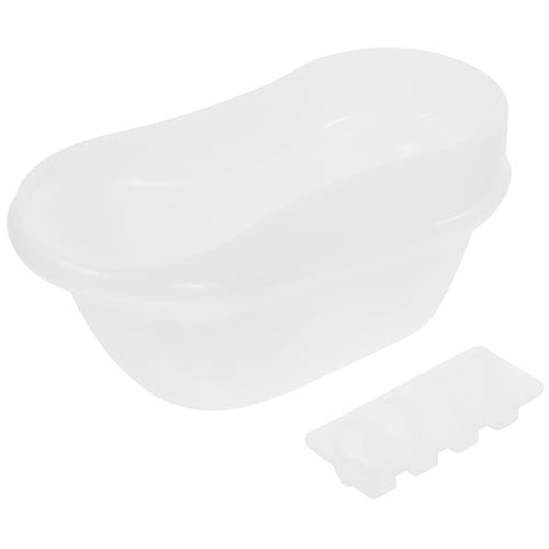 VILLFUL 1 Set Badewannen Silikonform Badewannenförmiges Tablett DIY Formen Form Für Badewannentablett DIY Werkzeug Handwerk Silikonform Badewannentablett DIY Form DIY Silikon von VILLFUL
