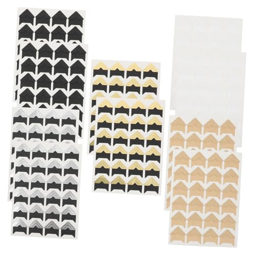 VILLFUL Silberne Fotoeckenaufkleber Selbstklebende Eckaufkleber Für Scrapbooking Fotoalben DIY-bastelarbeiten Schutz Vor Abnutzung Leicht Anwendbar VILLFUL Silberne Fotoeckenaufkleber Selbstklebende Eckaufkleber Für Scrapbooking Fotoalben DIY-bastelarbeiten Schutz Vor Abnutzung Leicht Anwendbar von VILLFUL