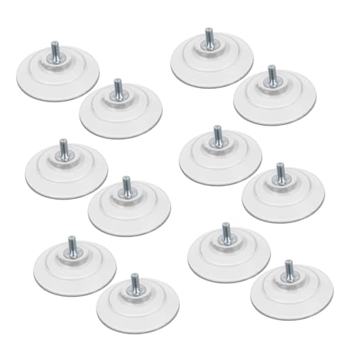 VILLFUL 10 Sets Auf Saugnapf Transparent Selbstklebend Gewinde Starke Saugnäpfe Und Automutter Tür Badezimmer Saugnapf Schwer Für Schraubanwendungen Pads Fenster Große von VILLFUL