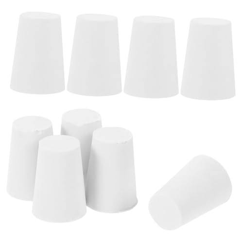 VILLFUL 10 Stk Teiliges Gummi stopfen Reagenzglas und Kolben Konischer Labor flaschenverschluss Einfache Installation Vielseitiger Testrohr dichtungsstopfen für Laboranwendungen VILLFUL 10 Stk Teiliges Gummi stopfen Reagenzglas und Kolben Konischer Labor flaschenverschluss Einfache Installation Vielseitiger Testrohr dichtungsstopfen für Laboranwendungen von VILLFUL