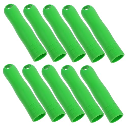 VILLFUL 10 Stück Kunststoff Mop Handle Endkappen Ersatzteil für Verschiedene Wischmopp Typen Einsetzbar Leichte und Tragbare Bauweise Rutschfeste Verbindung für Sicheren Halt von VILLFUL