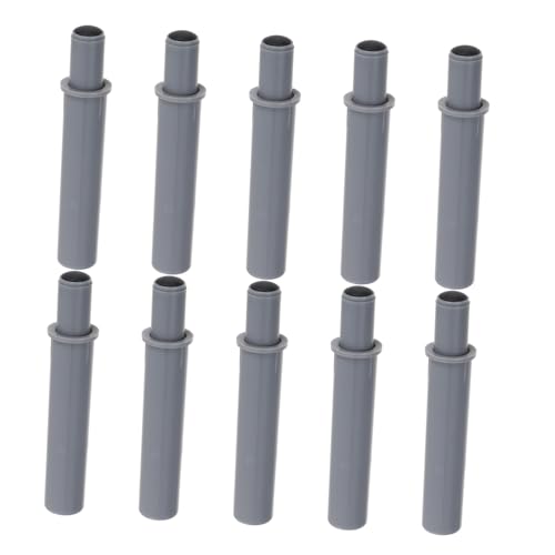 VILLFUL 10 Stück Soft-close Dämpfer für Möbel Türen Kunststoff Hydraulik Dämpfer Geräuscharm Sanftes Schließen Geeignet für Küchen Badezimmerschränke Einfache Montage Langlebig und von VILLFUL