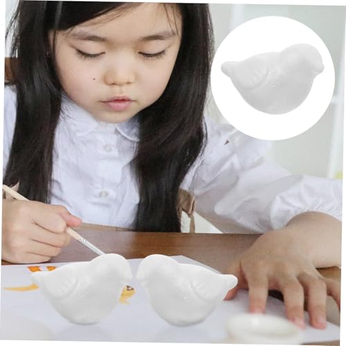 VILLFUL 10 Stück Teiliges DIY Vogel bastelset für Ungiftig und Hautfreundlich Fördert Kreative Denkfähigkeiten für Eltern Junge Mädchen aktivitäten und Vogel mottopartys von VILLFUL