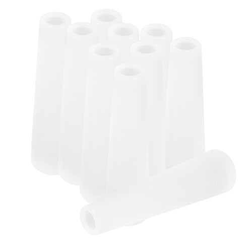 VILLFUL 10 Stück Teiliges Konische Kunststoff Garnrollen für Näh und Webanwendungen Optimiert die Effizienz bei Nähzubehör und Strickprojekten und Langlebig von VILLFUL