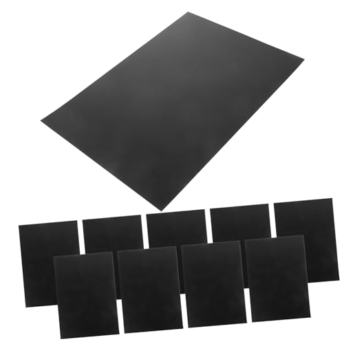 VILLFUL 10 Stück Teiliges PP Kunststoffplatten Opak Schwarz Stark Flammhemmend Vielseitig für Bastelprojekte Bilderrahmen Heimdekoration DIY Materialien VILLFUL 10 Stück Teiliges PP Kunststoffplatten Opak Schwarz Stark Flammhemmend Vielseitig für Bastelprojekte Bilderrahmen Heimdekoration DIY Materialien von VILLFUL
