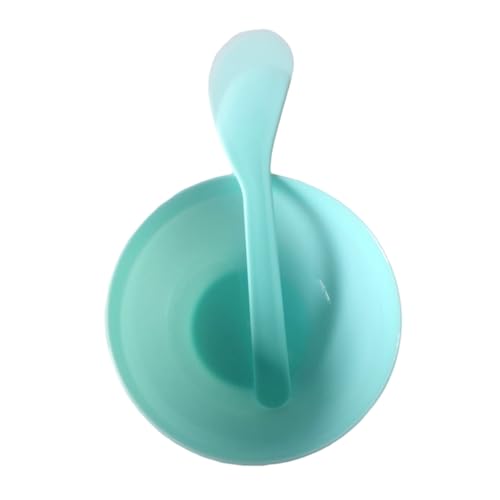 VILLFUL 10 Stück Teiliges Rührschüsseln aus Grünem PP Kunststoff Leicht und Stapelbar mit Löffeln Vielseitige Mischbehälter für DIY Crystal Mud und Bastelbedarf für Mädchen von VILLFUL