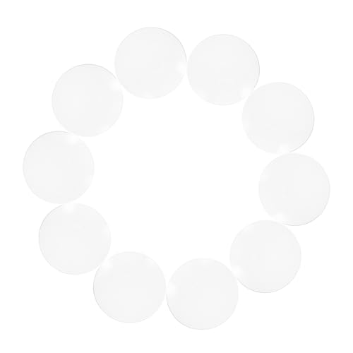 VILLFUL 10 Stück Teiliges Rundes Uhrglas Hitzebeständigem Glas für Laborchemie und Schulexperimente Vielseitig als Verdampfungsschale und Becherabdeckung Langlebig und Sicher für VILLFUL 10 Stück Teiliges Rundes Uhrglas Hitzebeständigem Glas für Laborchemie und Schulexperimente Vielseitig als Verdampfungsschale und Becherabdeckung Langlebig und Sicher für von VILLFUL