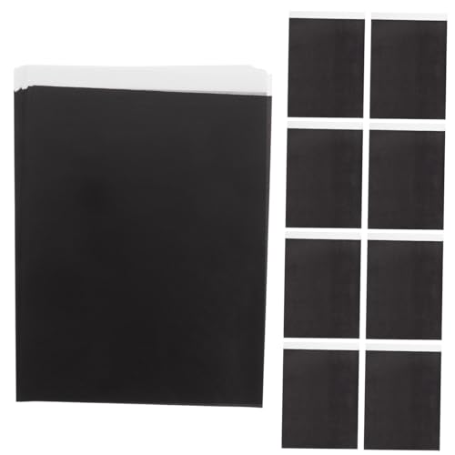 VILLFUL 100 Blatt Schwarzes Carbon Transferpapier Einseitig Kohlepapier für Büro Kopieren Nachzeichnen Kunsthandwerk Langlebig Praktisch Vielseitig Einsetzbar Holz Metall VILLFUL 100 Blatt Schwarzes Carbon Transferpapier Einseitig Kohlepapier für Büro Kopieren Nachzeichnen Kunsthandwerk Langlebig Praktisch Vielseitig Einsetzbar Holz Metall von VILLFUL