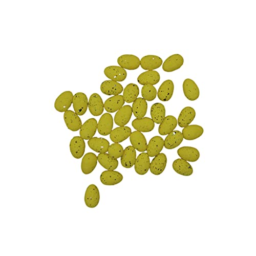 VILLFUL 100 Stück Fake Taubeneier Realistische Deko Eier für DIY Home und Store Gelb Sicherem Material Lustige Nachbildung für Kreative Projekte VILLFUL 100 Stück Fake Taubeneier Realistische Deko Eier für DIY Home und Store Gelb Sicherem Material Lustige Nachbildung für Kreative Projekte von VILLFUL