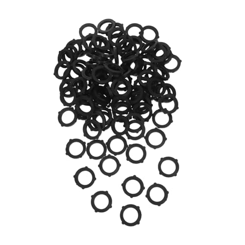 VILLFUL 100 Stück Gummi-dichtungsringe Gartenschlauch Unterlegscheiben aus Nbr Leckagefrei für Standard Wasserhähne Gartenbewässerung Rohrleitungen Pneumatische Geräte von VILLFUL