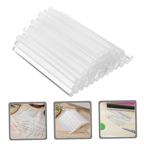 VILLFUL 100 Stück Heißklebesticks Hochtemperatur EVA Klebestifte Hohe Haftung Transparent für DIY Handwerk Reparatur und Basteln von VILLFUL