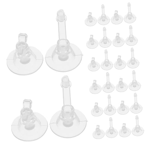 VILLFUL 100 Stück Inflatable Nozzle PVC Klarer Pumpenadapter für Schwimmringe Luftmatratzen und Sofas Füllventil mit Hoher für Kompatibilität VILLFUL 100 Stück Inflatable Nozzle PVC Klarer Pumpenadapter für Schwimmringe Luftmatratzen und Sofas Füllventil mit Hoher für Kompatibilität von VILLFUL
