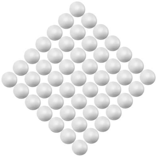 VILLFUL 100 Stück Runde Schaumstoffbälle Unbemalt Leicht Bemalbar DIY Basteln Dekoration für Kunsthandwerk und Feiertage VILLFUL 100 Stück Runde Schaumstoffbälle Unbemalt Leicht Bemalbar DIY Basteln Dekoration für Kunsthandwerk und Feiertage von VILLFUL