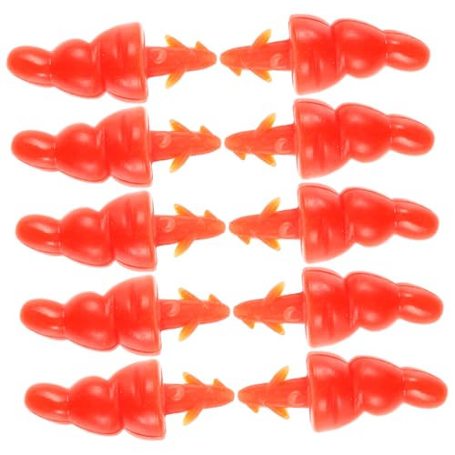 VILLFUL 100 Stück Teiliges Schneemann Nasen Bastelset Kunststoff Karottenform Weiche Oberfläche DIY Weihnachtsdeko Handwerksmaterial für Kreative Schneemann Herstellung VILLFUL 100 Stück Teiliges Schneemann Nasen Bastelset Kunststoff Karottenform Weiche Oberfläche DIY Weihnachtsdeko Handwerksmaterial für Kreative Schneemann Herstellung von VILLFUL