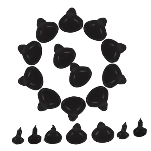 VILLFUL 100 Stück Teiliges Sicherheitsnasen Dreieckig aus Kunststoff und Harz für Stofftiere Bastelbedarf DIY Kinderhandwerk Tiernasen Spielzeugzubehör VILLFUL 100 Stück Teiliges Sicherheitsnasen Dreieckig aus Kunststoff und Harz für Stofftiere Bastelbedarf DIY Kinderhandwerk Tiernasen Spielzeugzubehör von VILLFUL