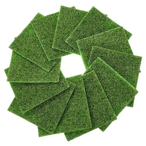 VILLFUL 12 Stück Teiliges Künstliches Moosplatten Realistische Plastikmoos Deko für Garten Terrasse Mikro Landschaftsbau Mehrfach Verwendbar Einfach Zuschneidbar Dekoratives Kunstmoos VILLFUL 12 Stück Teiliges Künstliches Moosplatten Realistische Plastikmoos Deko für Garten Terrasse Mikro Landschaftsbau Mehrfach Verwendbar Einfach Zuschneidbar Dekoratives Kunstmoos von VILLFUL