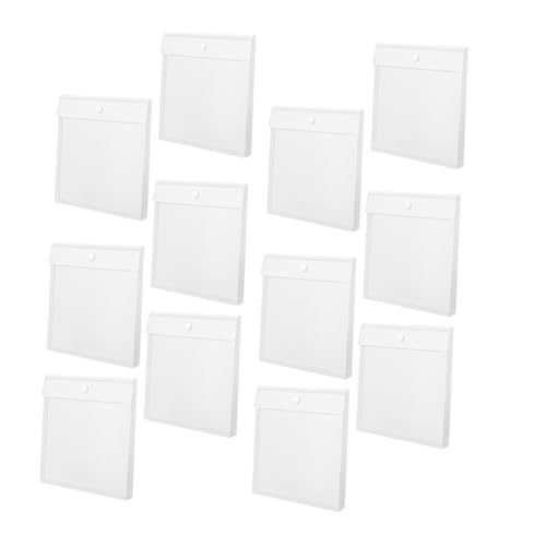 VILLFUL 12stücke Aufbewahrungstasche Für Stempel Und Stanzformen Transparente Dokumententasche Wasserdichter Organizer Für Scrapbooking Fotos Und Bürobedarf von VILLFUL