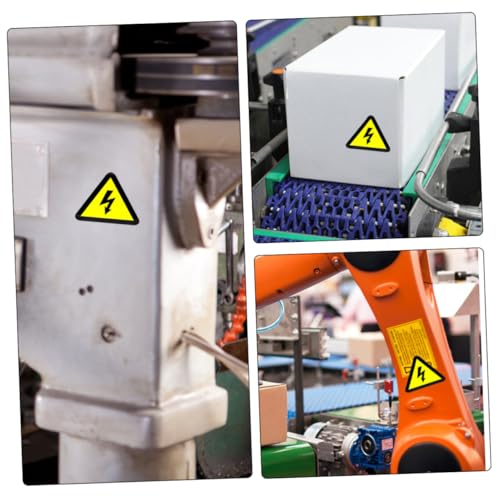 VILLFUL 15 Stück Teiliges Selbstklebende Elektrische Warnschild Aufkleber Leuchtend Gelb Dreieckig Langlebig Haftend für Sicherheitskennzeichnung an Elektrogeräten Kästen Vielseitig VILLFUL 15 Stück Teiliges Selbstklebende Elektrische Warnschild Aufkleber Leuchtend Gelb Dreieckig Langlebig Haftend für Sicherheitskennzeichnung an Elektrogeräten Kästen Vielseitig von VILLFUL