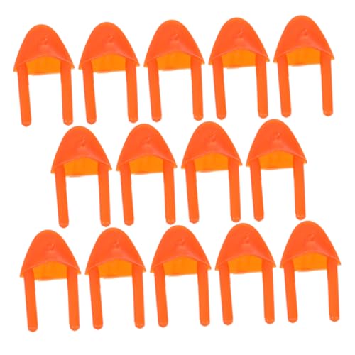 VILLFUL 150 Stück Teiliges DIY Vogelschnabel Kunststoff Kükenmünder Sichere Bastelzubehör für Plüschtiere Glatte Kanten Langlebig und Geeignet für Tierfiguren Handfreundlich und Vielseitig von VILLFUL