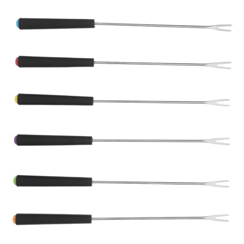 VILLFUL 18 Stück Teiliges Edelstahl Fonduegabel mit Ergonomischem Griff Hitzebeständig Vielseitig für Grillen Schoko-fondue Käse und Obst Sicherer Spitzen Einfache Reinigung für Outdoor VILLFUL 18 Stück Teiliges Edelstahl Fonduegabel mit Ergonomischem Griff Hitzebeständig Vielseitig für Grillen Schoko-fondue Käse und Obst Sicherer Spitzen Einfache Reinigung für Outdoor von VILLFUL