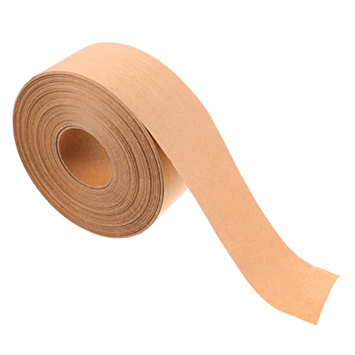 VILLFUL 1Rolle Klebeband aus Kraftpapier Hochgradig Haftend Beschreibbar für Verpackung und Bastelprojekte von VILLFUL