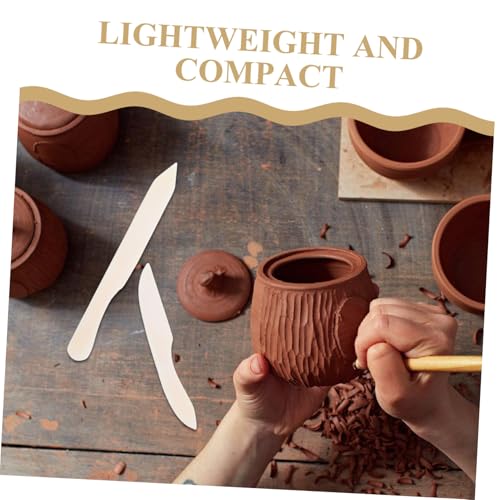 VILLFUL 2 Stück Bone Paper Creaser Ergonomischer Falzbein für Präzises Falten Rillen Glätten Vielseitig für Origami Leder und Papierhandwerk Langlebig Leichte Handhabung von VILLFUL