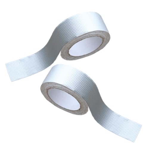 VILLFUL 2 Stück Butyl dichtungsband Aluminiumfolie Wasserdichtes Reparaturband Wetterbeständig UV beständig für Dach Leckageabdichtung VILLFUL 2 Stück Butyl dichtungsband Aluminiumfolie Wasserdichtes Reparaturband Wetterbeständig UV beständig für Dach Leckageabdichtung von VILLFUL