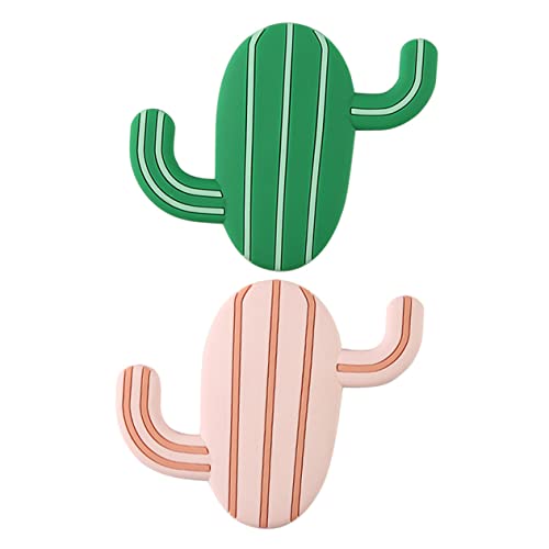 VILLFUL 2 Stück Cactus Wandhaken Flexibler Schlüsselhalter für Badezimmer Flur und Küche Dekorative Kaktus Designs Zufälligen Farben Einfach zu Montieren und Zufällige Zufällige Farbe VILLFUL 2 Stück Cactus Wandhaken Flexibler Schlüsselhalter für Badezimmer Flur und Küche Dekorative Kaktus Designs Zufälligen Farben Einfach zu Montieren und Zufällige Zufällige Farbe von VILLFUL