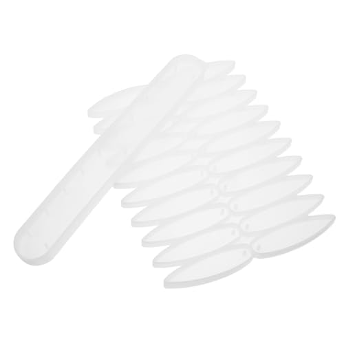 VILLFUL 2 Stück DIY Silikonform für Harz Transparente Blattform Gießform für Wanddekoration Wiederverwendbar Flexibel und Leicht zu Reinigen für Bastelprojekte von VILLFUL