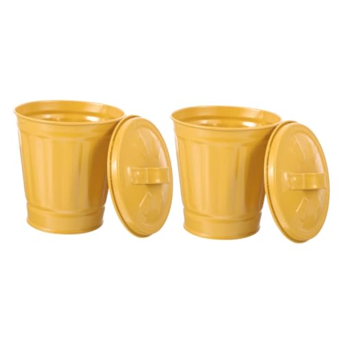 VILLFUL 2 Stück Kleiner Desktop-mülleimer mit Deckel Vielseitiger Aufbewahrungseimer für Wohnzimmer Büro und Schlafzimmer Kompakt und Platzsparend für Kleinteile VILLFUL 2 Stück Kleiner Desktop-mülleimer mit Deckel Vielseitiger Aufbewahrungseimer für Wohnzimmer Büro und Schlafzimmer Kompakt und Platzsparend für Kleinteile von VILLFUL