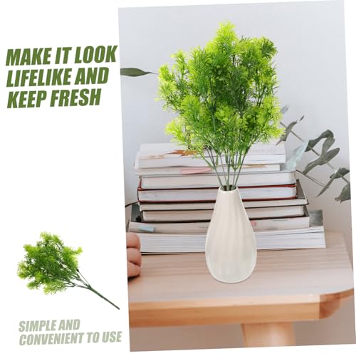 VILLFUL 2 Stück Künstliche Dekopflanzen Realistische Grüne Simulation Langlebige Kunststoffzweige Naturgetreue Pflanzenstiele für Tischvase Wohnzimmer Büro Hochzeit Wohnraumgestaltung VILLFUL 2 Stück Künstliche Dekopflanzen Realistische Grüne Simulation Langlebige Kunststoffzweige Naturgetreue Pflanzenstiele für Tischvase Wohnzimmer Büro Hochzeit Wohnraumgestaltung von VILLFUL