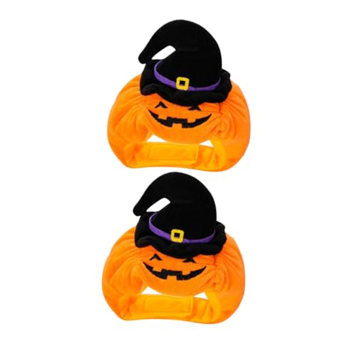 VILLFUL 2 Stück Kürbis-haustierhut für Katzen und Hunde Verstellbar Weicher Polyester Festliches Partyaccessoire für Halloween und Geburtstagsfeiern Einfach zu Befestigen VILLFUL 2 Stück Kürbis-haustierhut für Katzen und Hunde Verstellbar Weicher Polyester Festliches Partyaccessoire für Halloween und Geburtstagsfeiern Einfach zu Befestigen von VILLFUL