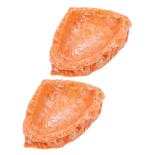 VILLFUL 2 Stück Reptilien Futterschale aus Langlebigem Harz Stabile Wasserschale für Terrarien Geeignet für Schildkröten Eidechsen Geckos und Schlangen Einfach zu Reinigen und Befüllen VILLFUL 2 Stück Reptilien Futterschale aus Langlebigem Harz Stabile Wasserschale für Terrarien Geeignet für Schildkröten Eidechsen Geckos und Schlangen Einfach zu Reinigen und Befüllen von VILLFUL