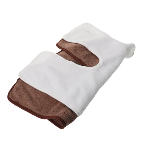VILLFUL 2 Stück Salon Handtücher Weichem Korallenvlies Schnelltrocknend Hochsaugfähig Hautfreundlich Vielseitig als Haarwickeltuch Massage Beautytuch für Spa und Behandlungsliegen von VILLFUL