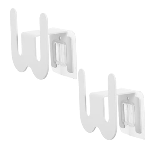 VILLFUL 2 Stück Teiliges Badezimmer Slipper Regal Wandmontage ohne Bohren Wasserdichtes Hausschuhhalter mit Ablauflöchern Platzsparender Schuhorganizer für Hygienische Trocknung und von VILLFUL