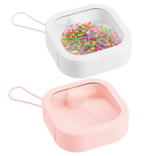 VILLFUL 2 Stück Teiliges Haarclip Aufbewahrungsbox aus Robustem Abs Tpe Tragbarer Organizer mit Wandhängendem Design für Schmuck Haarschmuck und Haargummis Platzsparend und Leicht zu VILLFUL 2 Stück Teiliges Haarclip Aufbewahrungsbox aus Robustem Abs Tpe Tragbarer Organizer mit Wandhängendem Design für Schmuck Haarschmuck und Haargummis Platzsparend und Leicht zu von VILLFUL