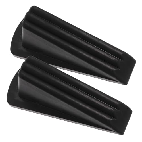 VILLFUL 2 Stück Teiliges Türkeil Flexiblem Gummi Kratzfreier Türstopper mit Stoßdämpfendem Anti kollisionsschutz Rutschfester Bodentürhalter für Schwere Haustüren und Zugluftschutz von VILLFUL
