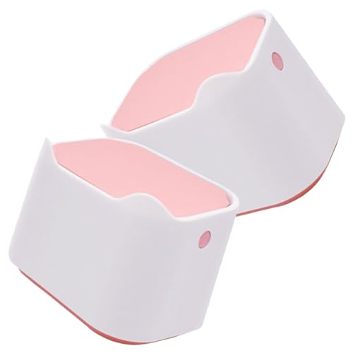 VILLFUL 2 Stück Tischmülleimer mit Druckdeckel Kleiner Desktop Abfalleimer Kompakt Angemessen Stabiler Materialmix Moderner Stil Praktische Öffnung für Büro Küche Wohnzimmer VILLFUL 2 Stück Tischmülleimer mit Druckdeckel Kleiner Desktop Abfalleimer Kompakt Angemessen Stabiler Materialmix Moderner Stil Praktische Öffnung für Büro Küche Wohnzimmer von VILLFUL