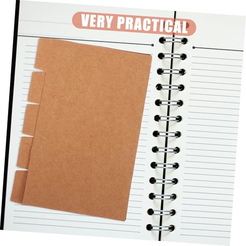 VILLFUL 20 Sätze Kraftpapier Indexkarten Langlebige Leere Trennblätter mit Registertabs Praktische Papier ordner Divider für Büro Studium und Organisation VILLFUL 20 Sätze Kraftpapier Indexkarten Langlebige Leere Trennblätter mit Registertabs Praktische Papier ordner Divider für Büro Studium und Organisation von VILLFUL
