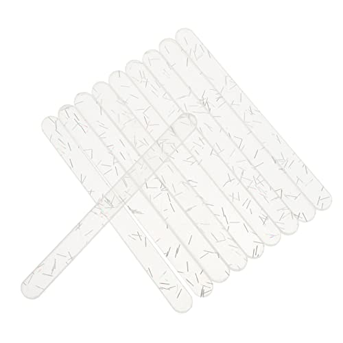 VILLFUL 20 Stück Diy Eiscreme Sticks Acryl Sichere und Wiederverwendbare Eislutscher Sticks Vielseitige Formen für Selbstgemachte Eiscreme Zufälliger Stil VILLFUL 20 Stück Diy Eiscreme Sticks Acryl Sichere und Wiederverwendbare Eislutscher Sticks Vielseitige Formen für Selbstgemachte Eiscreme Zufälliger Stil von VILLFUL