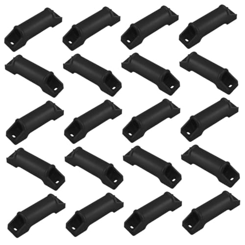 VILLFUL 20 Stück Gaming Stuhl Fußstütze Schieber Ersatzteile für Relaxsessel und Bürostühle Langlebige Leicht Installierbare Fußstützen Schienen mit Modernem Design Robust und Vielseitig von VILLFUL