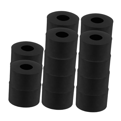 VILLFUL 20 Stück Gummipuffer Rund Antivibrationspads Stoßdämpfend für Klimaanlage Kompressor Motor Vibrationsdämpfer Schwarz VILLFUL 20 Stück Gummipuffer Rund Antivibrationspads Stoßdämpfend für Klimaanlage Kompressor Motor Vibrationsdämpfer Schwarz von VILLFUL