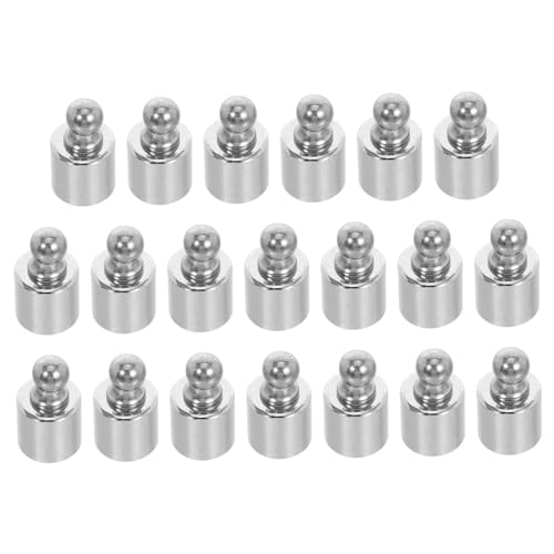 VILLFUL 20 Stück Kalibriergewicht Eichgewicht Hochpräzise Waagen Kalibrierung Labor Digitalwaage Feinjustierung Robust Kompakt Vielseitig für Techniker und Anwender von VILLFUL