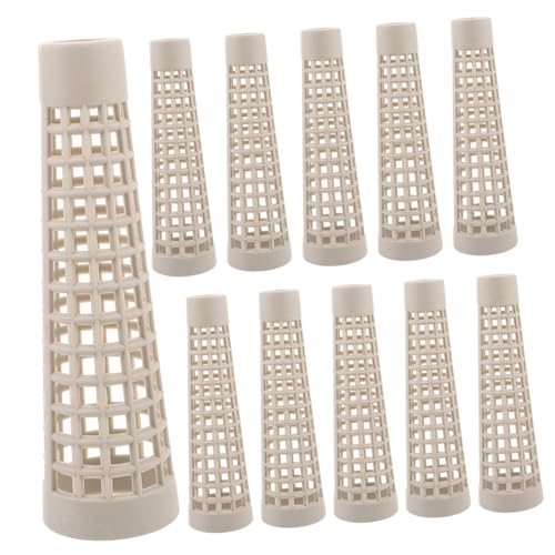 VILLFUL 20 Stück Kunststoff Bobbins für Färben und Dämpfen Turmförmige Garnkegel mit Mesh-Design zur Luftzirkulation Hitzebeständig für Industrielle Textilverarbeitung und Effizientes VILLFUL 20 Stück Kunststoff Bobbins für Färben und Dämpfen Turmförmige Garnkegel mit Mesh-Design zur Luftzirkulation Hitzebeständig für Industrielle Textilverarbeitung und Effizientes von VILLFUL