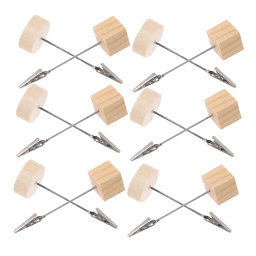 VILLFUL 20 Stück Teiliges Holz Kartenhalter mit Memo Clip und Tischkartenhalter für Hochzeit Party und Büro Vielseitig Einsetzbar Rustikales Design Quadratisch und Kompakt und Stilvoll VILLFUL 20 Stück Teiliges Holz Kartenhalter mit Memo Clip und Tischkartenhalter für Hochzeit Party und Büro Vielseitig Einsetzbar Rustikales Design Quadratisch und Kompakt und Stilvoll von VILLFUL