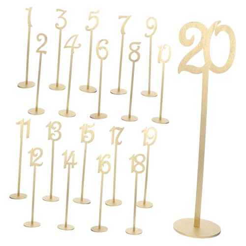 VILLFUL 20stücke Hochzeitsempfangsdeko Tischnummern Aus Holz Mit Sockel Rustikales Bauernhaus-design Tischnummern Für Bankette Jubiläumsfeiern Und Partys VILLFUL 20stücke Hochzeitsempfangsdeko Tischnummern Aus Holz Mit Sockel Rustikales Bauernhaus-design Tischnummern Für Bankette Jubiläumsfeiern Und Partys von VILLFUL