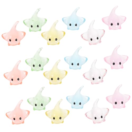 VILLFUL 20 Stück Teiliges Miniatur Teufelsfisch aus Resin Transparente Aquarienfisch Figuren für Aquarium Deko Mikro Landschaft Kleine Unterwasser Dekoration Vielseitig für Bonsai und VILLFUL 20 Stück Teiliges Miniatur Teufelsfisch aus Resin Transparente Aquarienfisch Figuren für Aquarium Deko Mikro Landschaft Kleine Unterwasser Dekoration Vielseitig für Bonsai und von VILLFUL