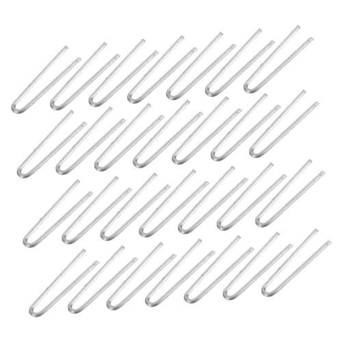 VILLFUL 200 Stück U-förmige Hochtemperatur-drahtbügel zum Brennen von Keramik Langlebige DIY Töpferwerkzeuge Kleine Haken zum Aufhängen von Schmuck und Anhängern Hitzebeständig und VILLFUL 200 Stück U-förmige Hochtemperatur-drahtbügel zum Brennen von Keramik Langlebige DIY Töpferwerkzeuge Kleine Haken zum Aufhängen von Schmuck und Anhängern Hitzebeständig und von VILLFUL