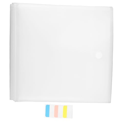 VILLFUL 24 Stück Teiliges Kunststoff-organizer mit Klebesystem und Etiketten Robuste Scrapbooking-aktenordner Flexible Dokumentenaufbewahrung Tragbare Papiermappe für Büro und Zuhause VILLFUL 24 Stück Teiliges Kunststoff-organizer mit Klebesystem und Etiketten Robuste Scrapbooking-aktenordner Flexible Dokumentenaufbewahrung Tragbare Papiermappe für Büro und Zuhause von VILLFUL